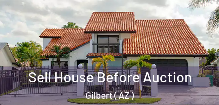  Sell House Before Auction Gilbert ( AZ )